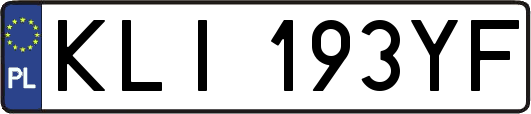 KLI193YF
