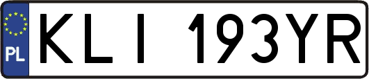KLI193YR