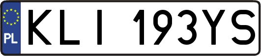 KLI193YS