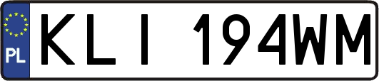 KLI194WM