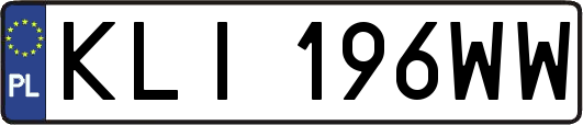 KLI196WW