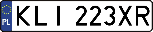 KLI223XR