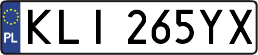 KLI265YX