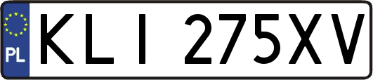 KLI275XV