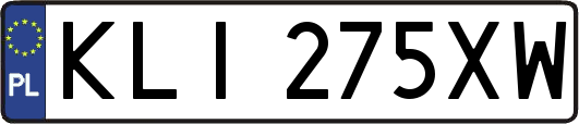 KLI275XW