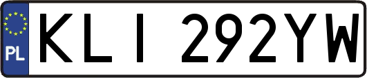 KLI292YW