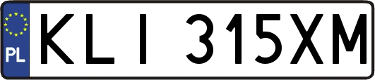 KLI315XM