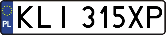 KLI315XP