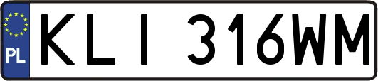 KLI316WM