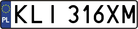KLI316XM