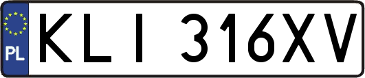 KLI316XV