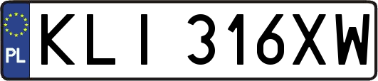 KLI316XW