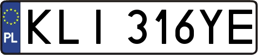 KLI316YE