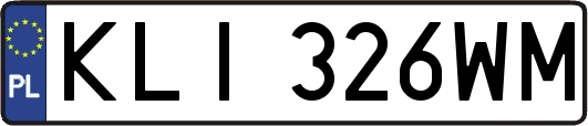 KLI326WM