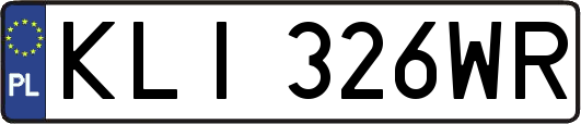 KLI326WR