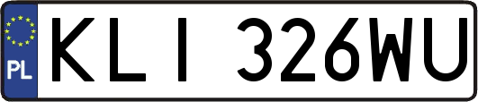 KLI326WU