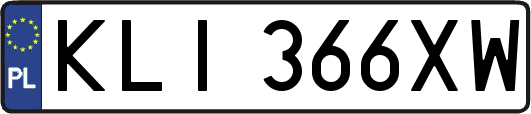 KLI366XW