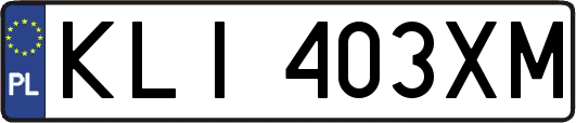 KLI403XM