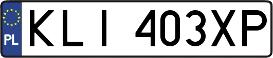 KLI403XP