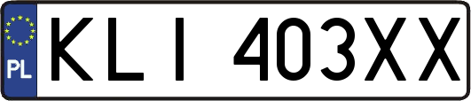 KLI403XX