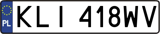 KLI418WV