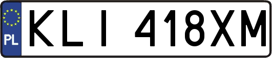 KLI418XM