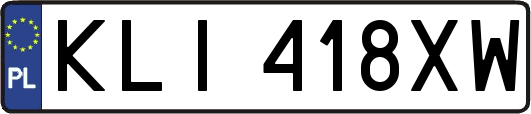 KLI418XW