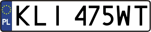 KLI475WT