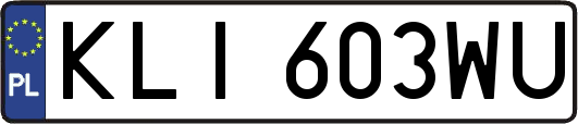 KLI603WU