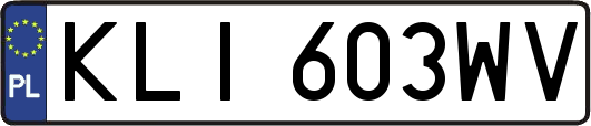 KLI603WV
