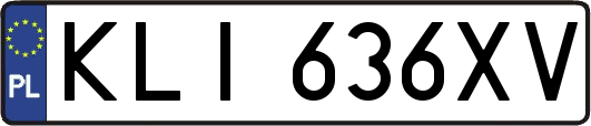 KLI636XV
