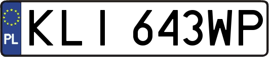 KLI643WP