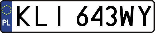 KLI643WY