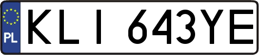 KLI643YE