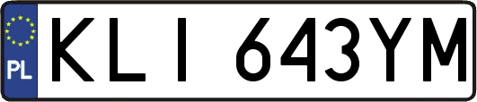 KLI643YM