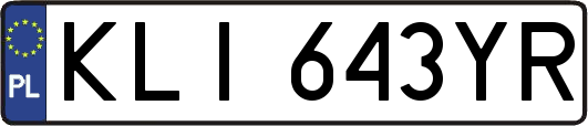 KLI643YR