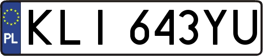 KLI643YU