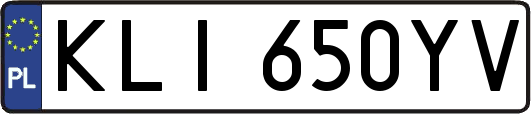 KLI650YV