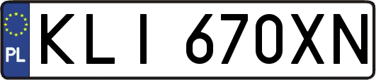 KLI670XN
