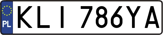KLI786YA