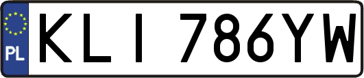 KLI786YW