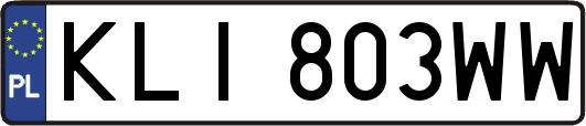 KLI803WW
