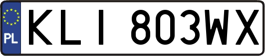 KLI803WX