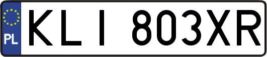 KLI803XR