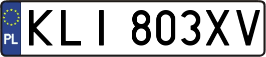 KLI803XV
