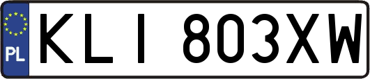 KLI803XW