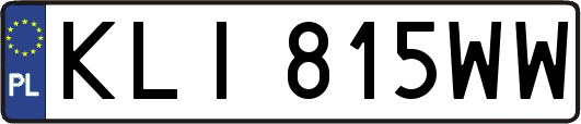 KLI815WW