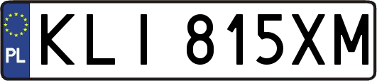 KLI815XM