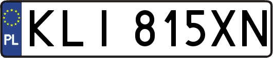 KLI815XN