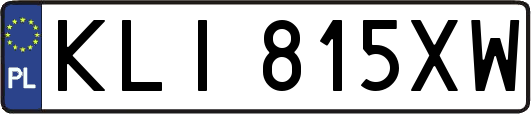 KLI815XW